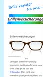 Mobile Screenshot of brillenversicherungen.org